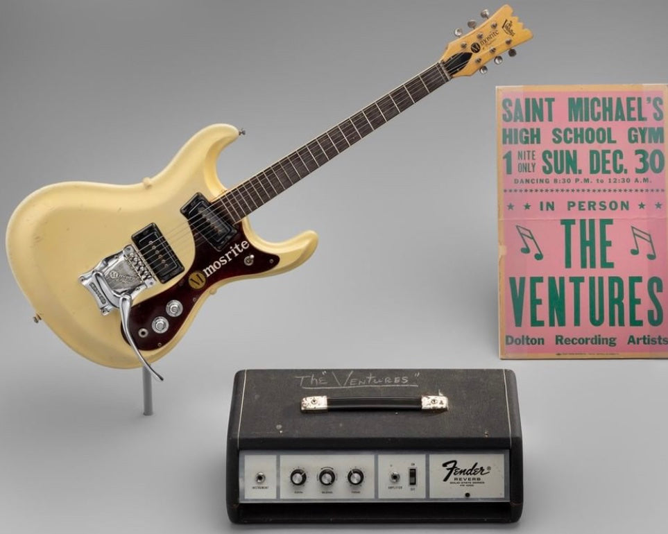 Venture's Mosrite at SFO Museum