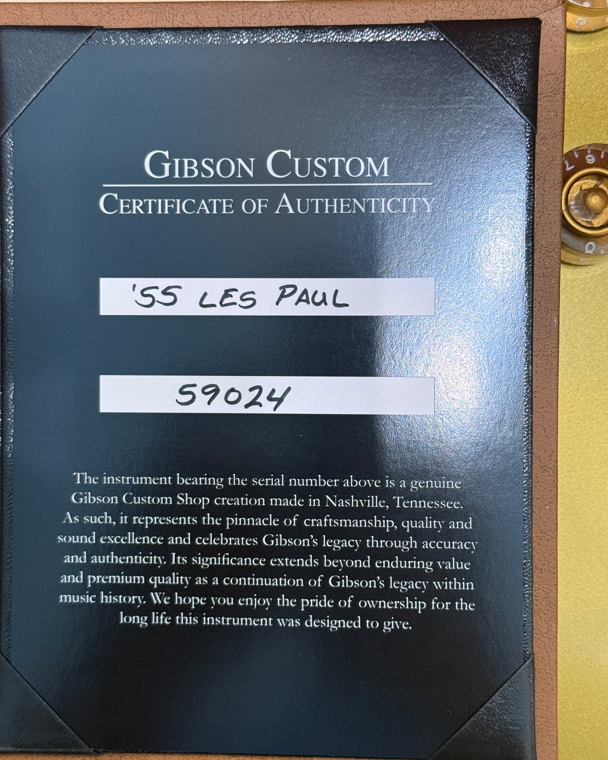 2020 Gibson R5 1955 Les Paul Goldtop