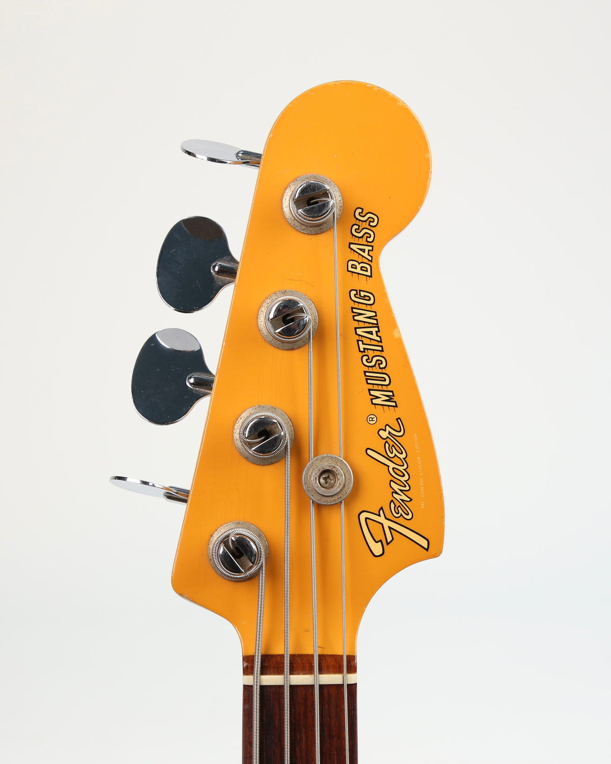 1969 Fender Mustang Bass Competition Orange finish