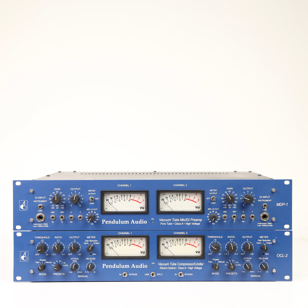 Pendulum Audio MDP-1 Mic Pre OCL-2 Tube Electro-Optical Compressor