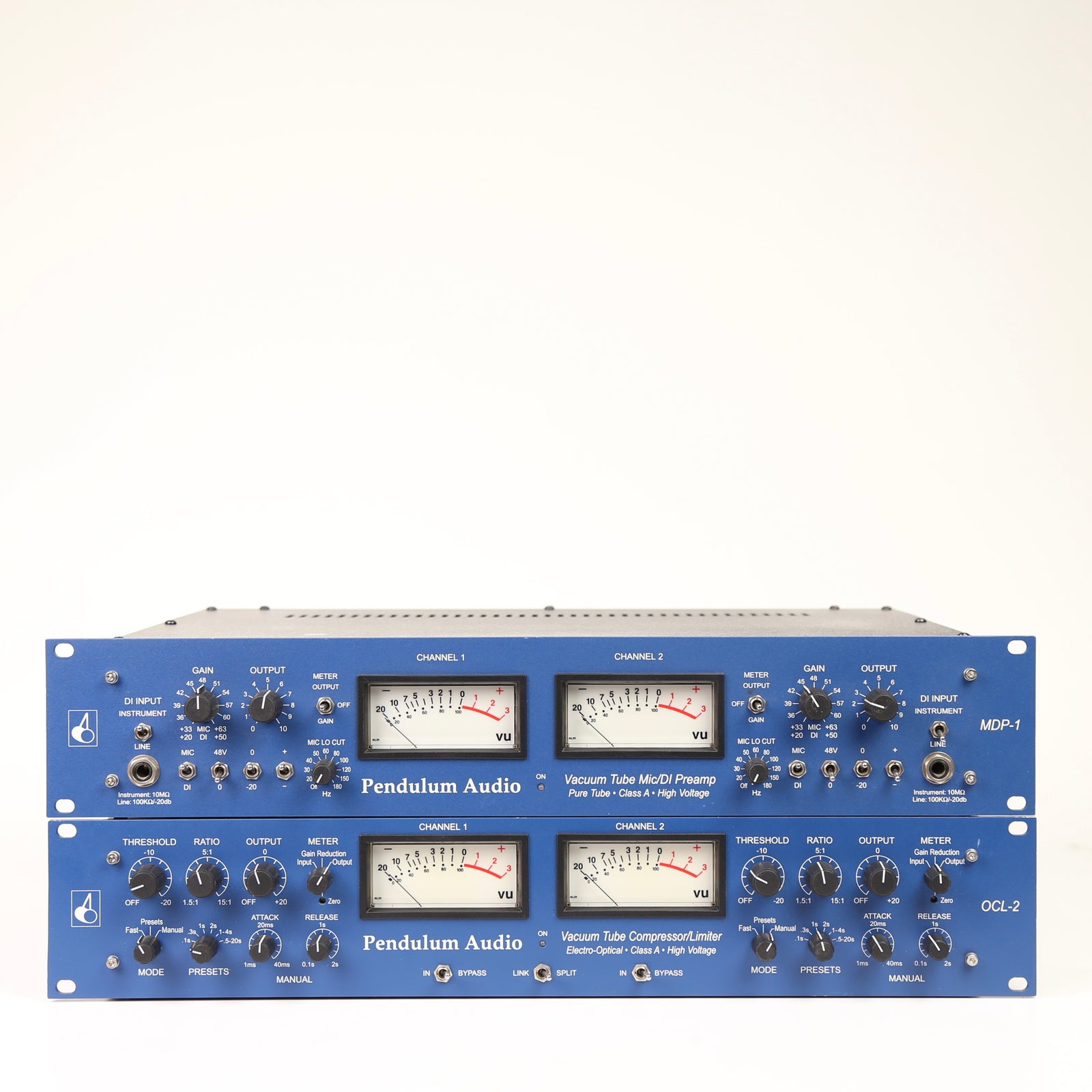 Pendulum Audio MDP-1 Mic Pre OCL-2 Tube Electro-Optical Compressor