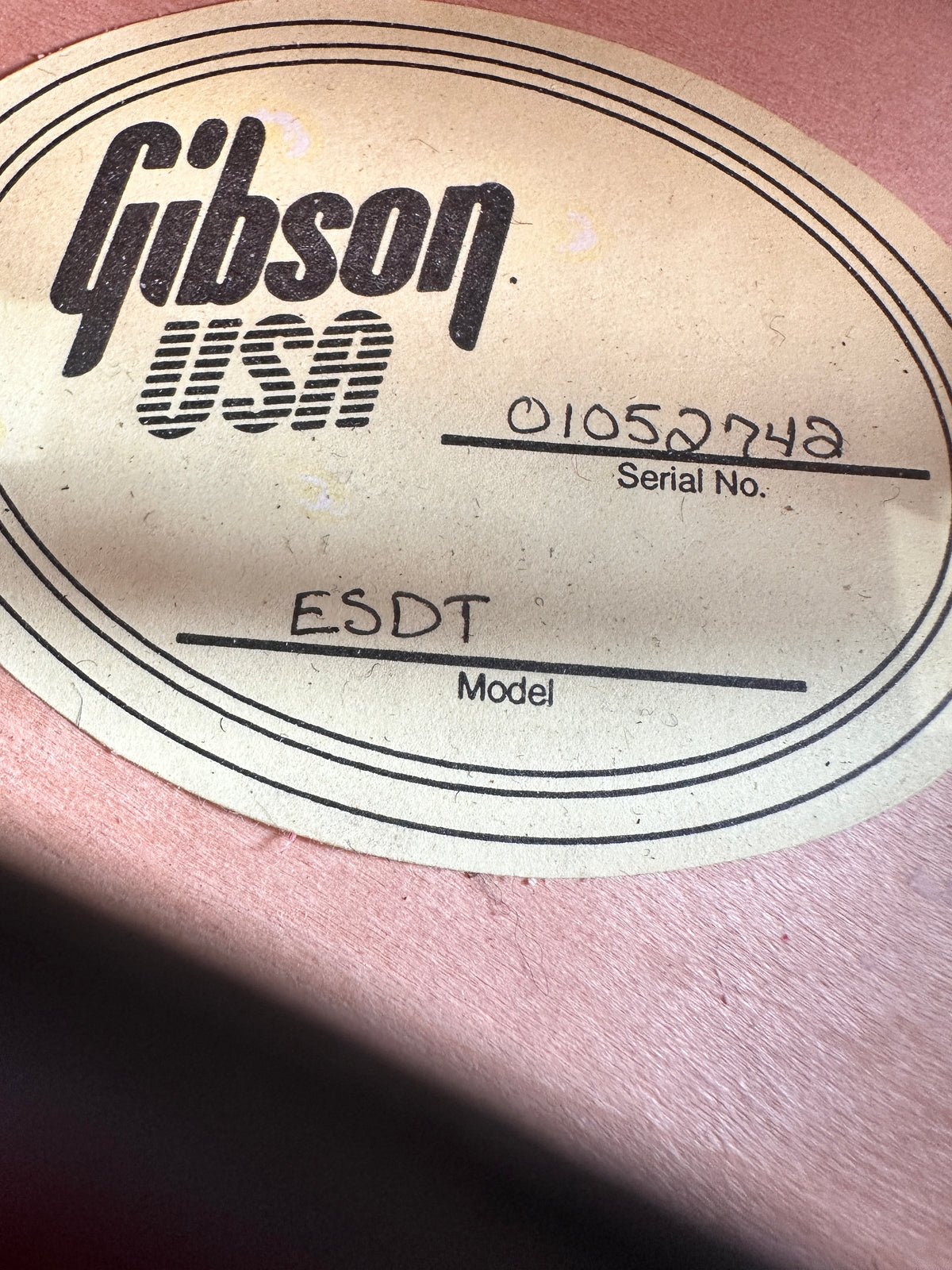 2002 Gibson ES-335 Lefty