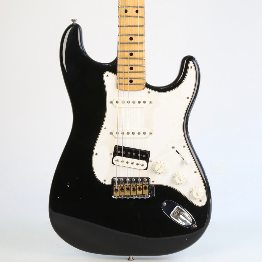 1975 Fender Stratocaster Black over Sunburst finish