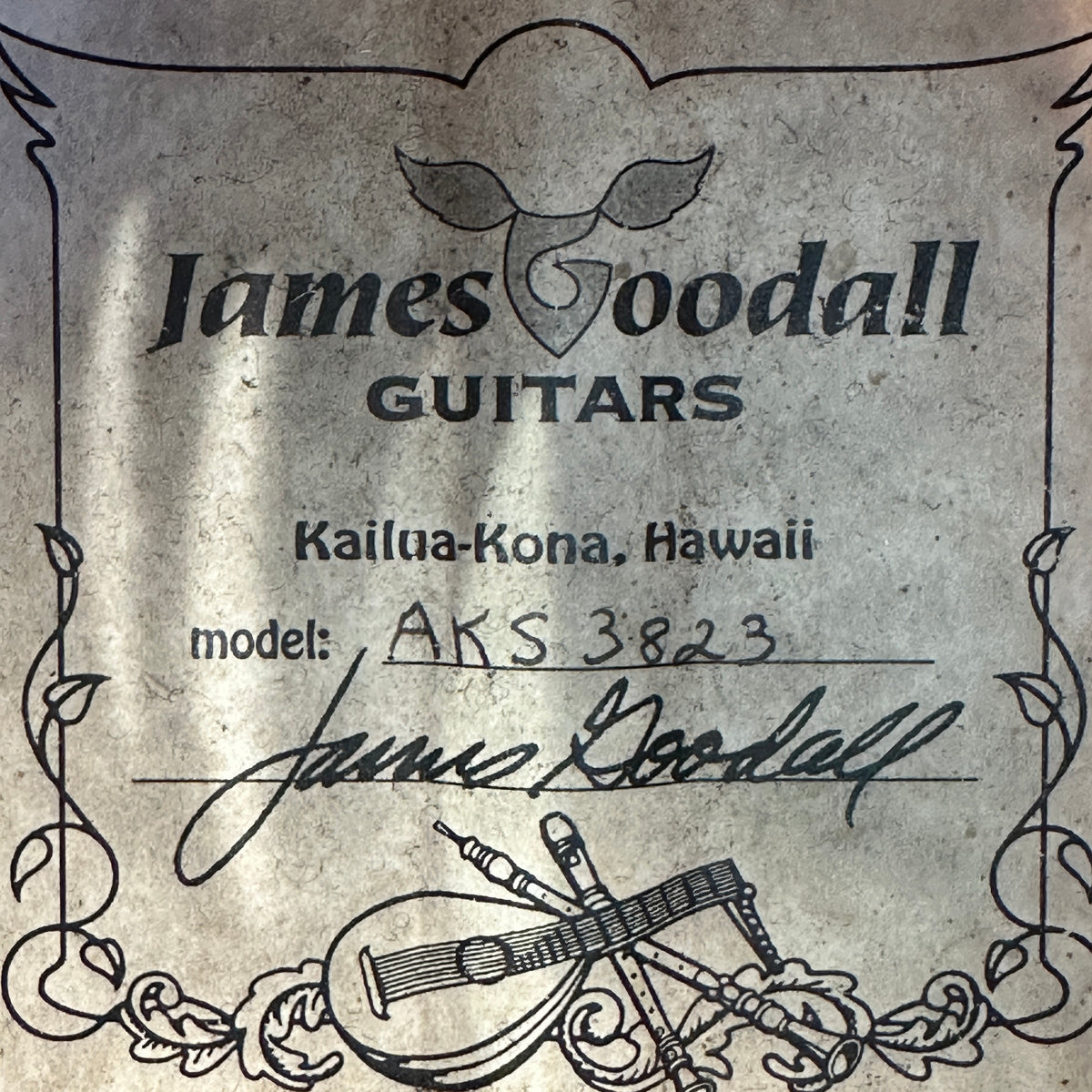James Goodall Hawaii AKS 3823