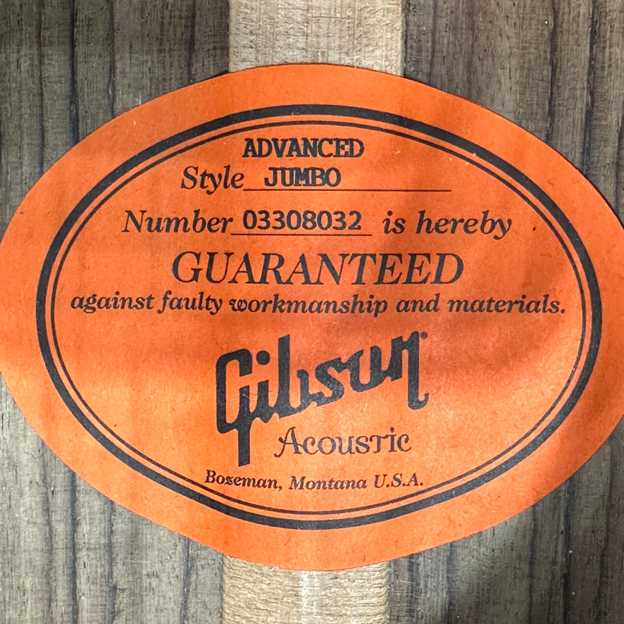 2008 Gibson Advanced Jumbo