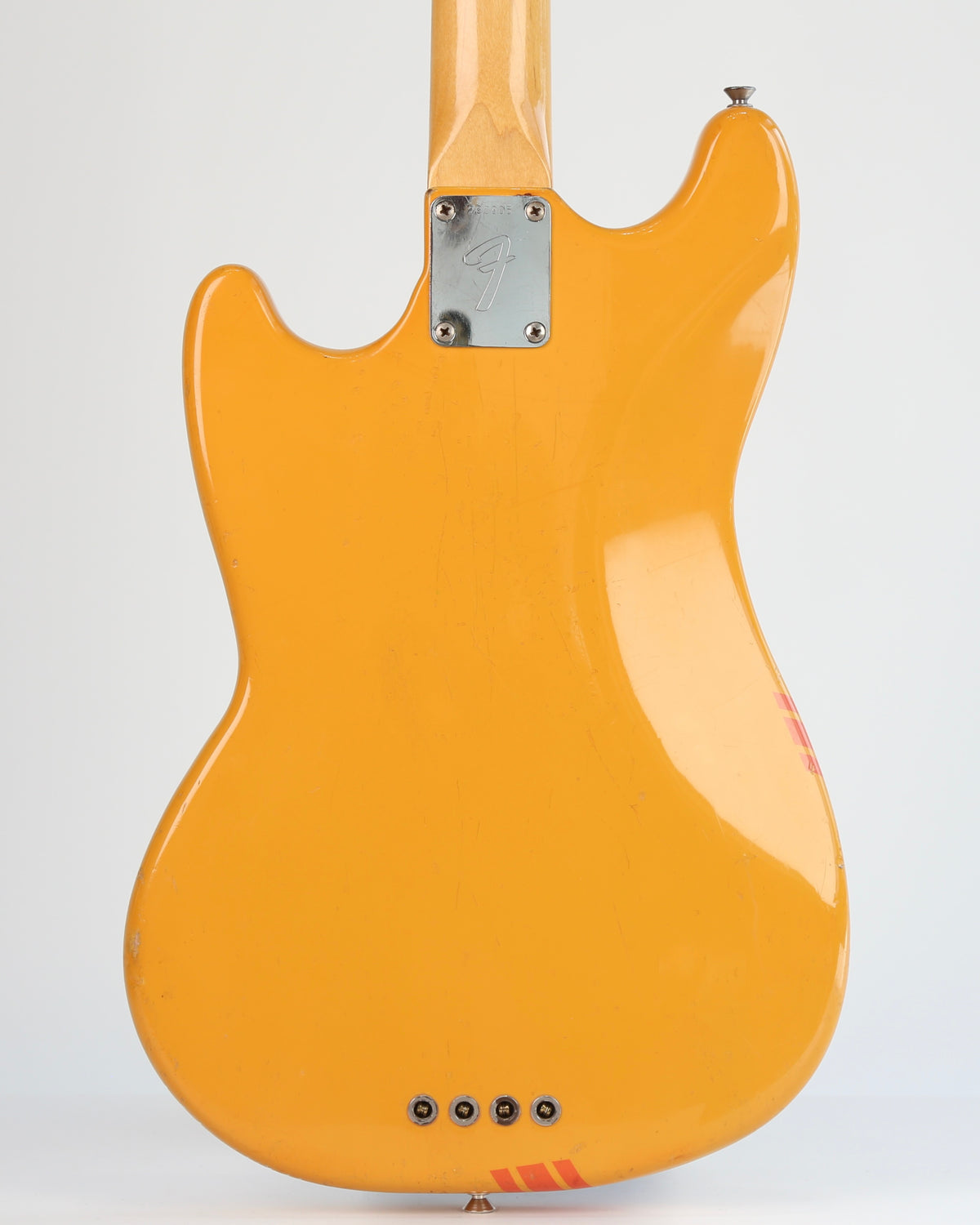 1969 Fender Mustang Bass Competition Orange finish