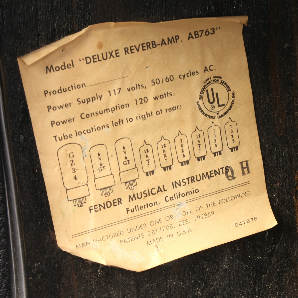 1967 Fender Deluxe Reverb