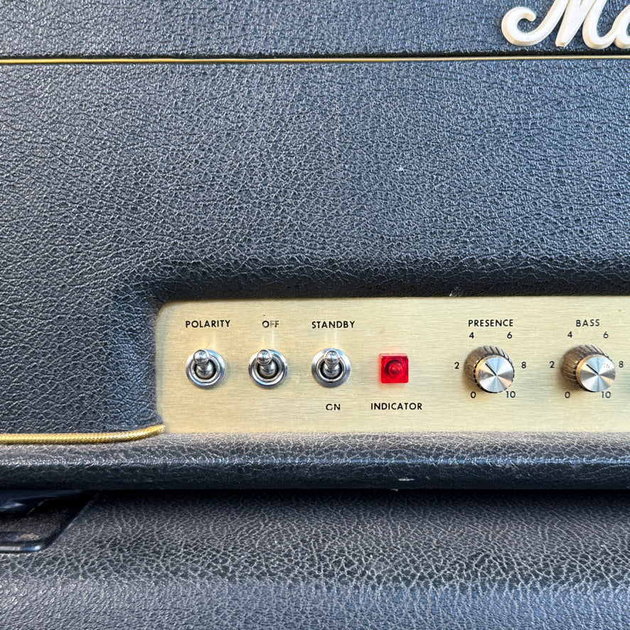 1973 Marshall 50w Lead half stack