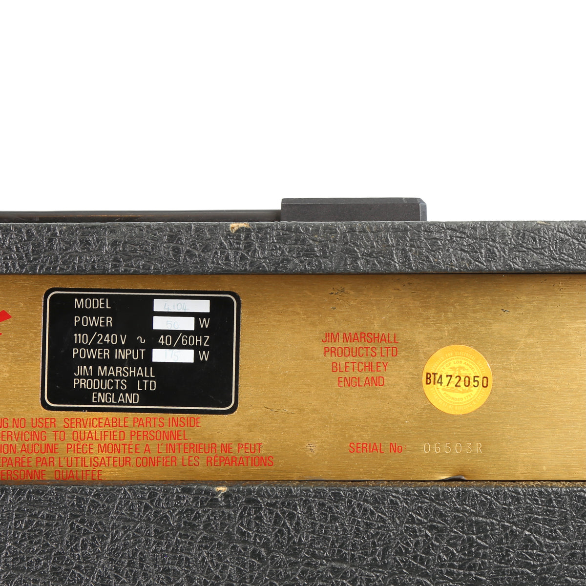 1983 Marshall JCM800