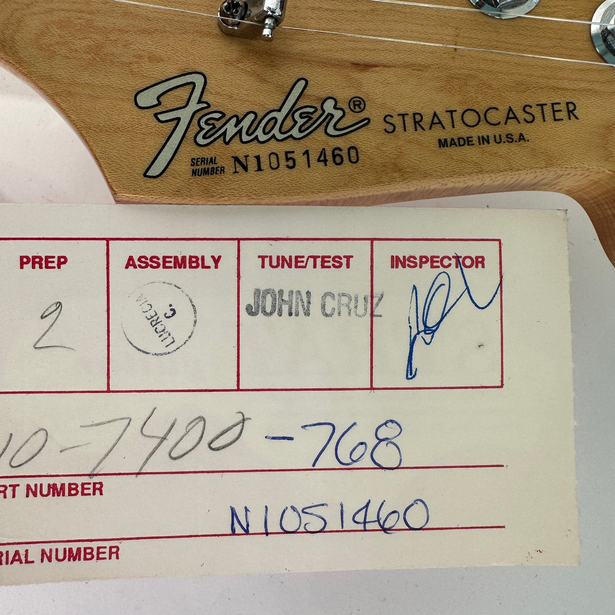 1991 Fender Stratocaster