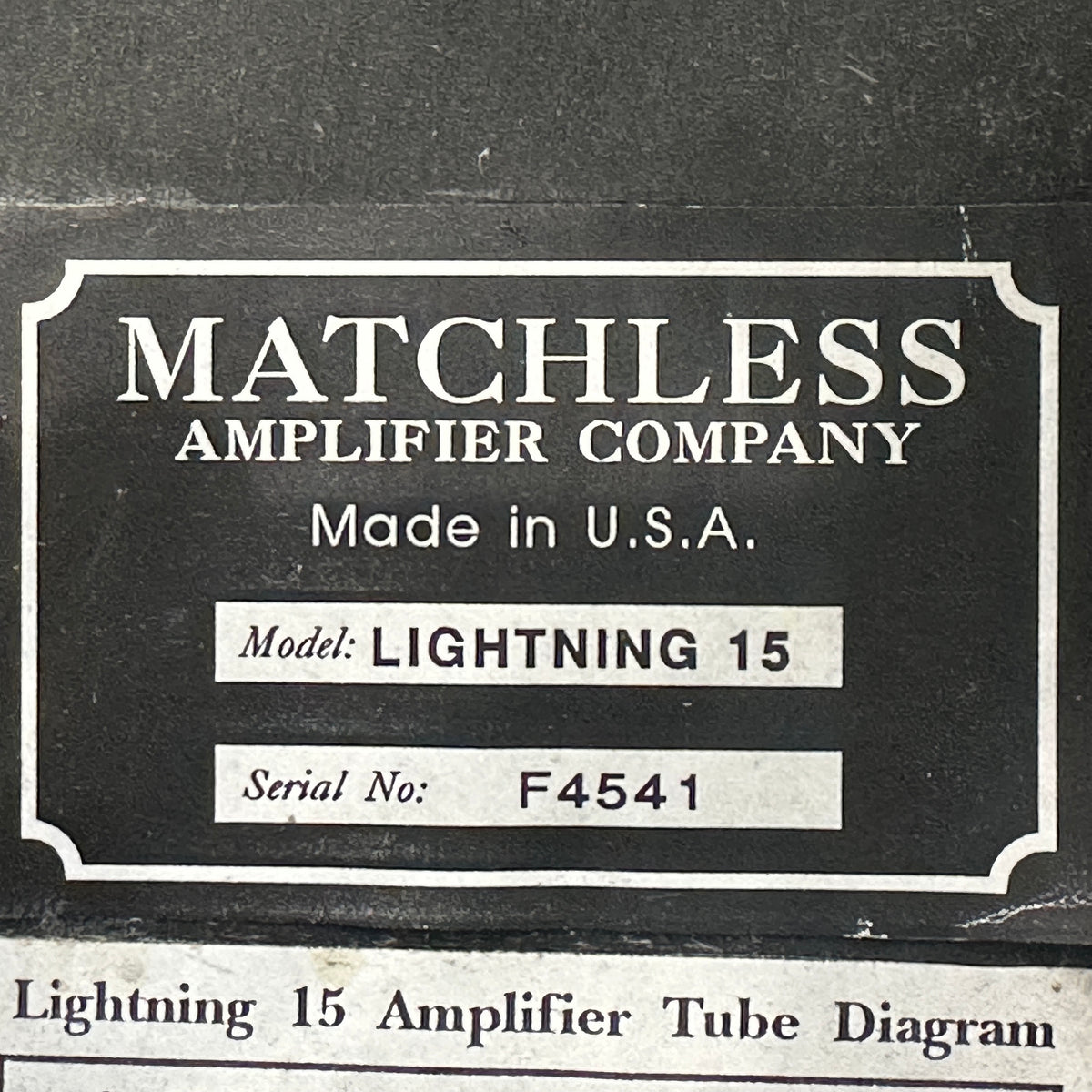 1996 Matchless Lightning 15