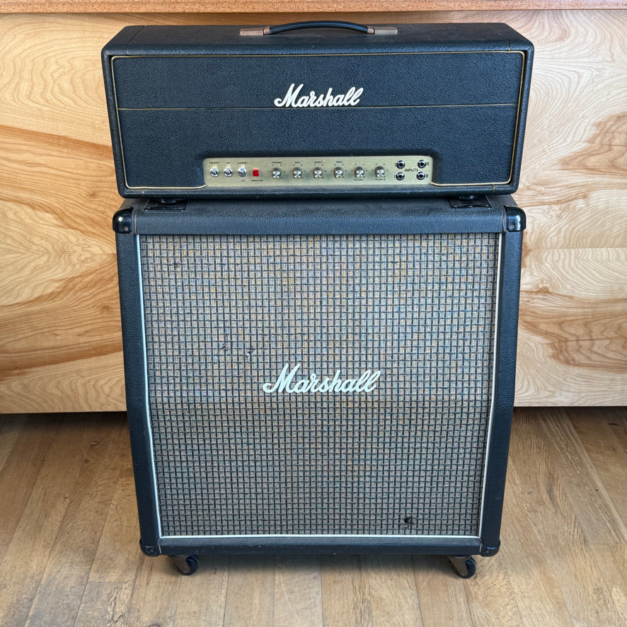 1973 Marshall 50w Lead half stack