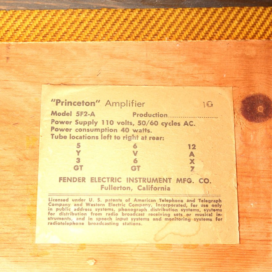 1959 Fender Princeton 5F2-A