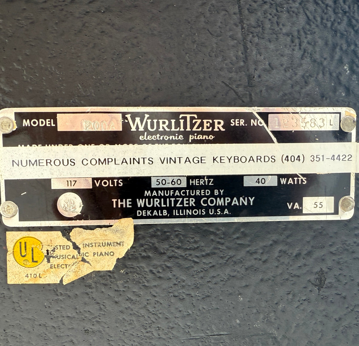 Wurlitzer 200A