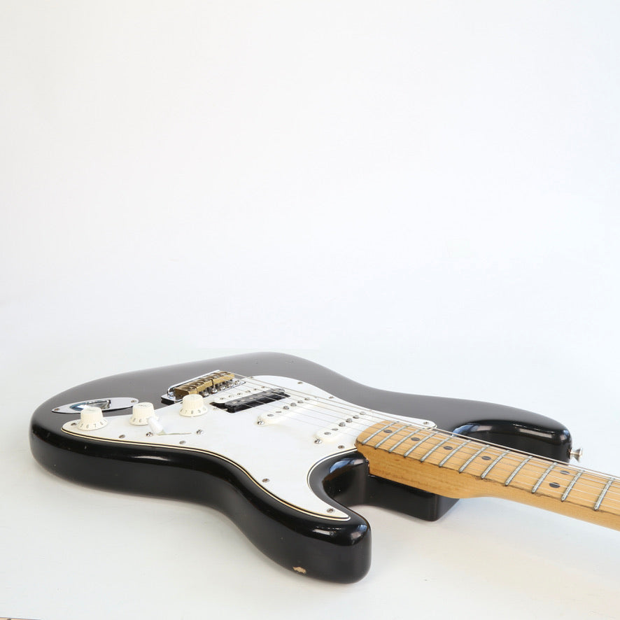 1975 Fender Stratocaster Black over Sunburst finish
