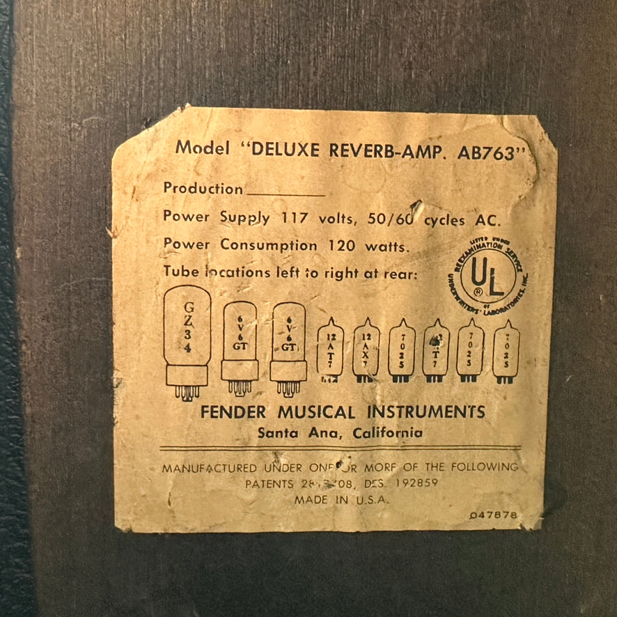 1967 Fender Deluxe Reverb