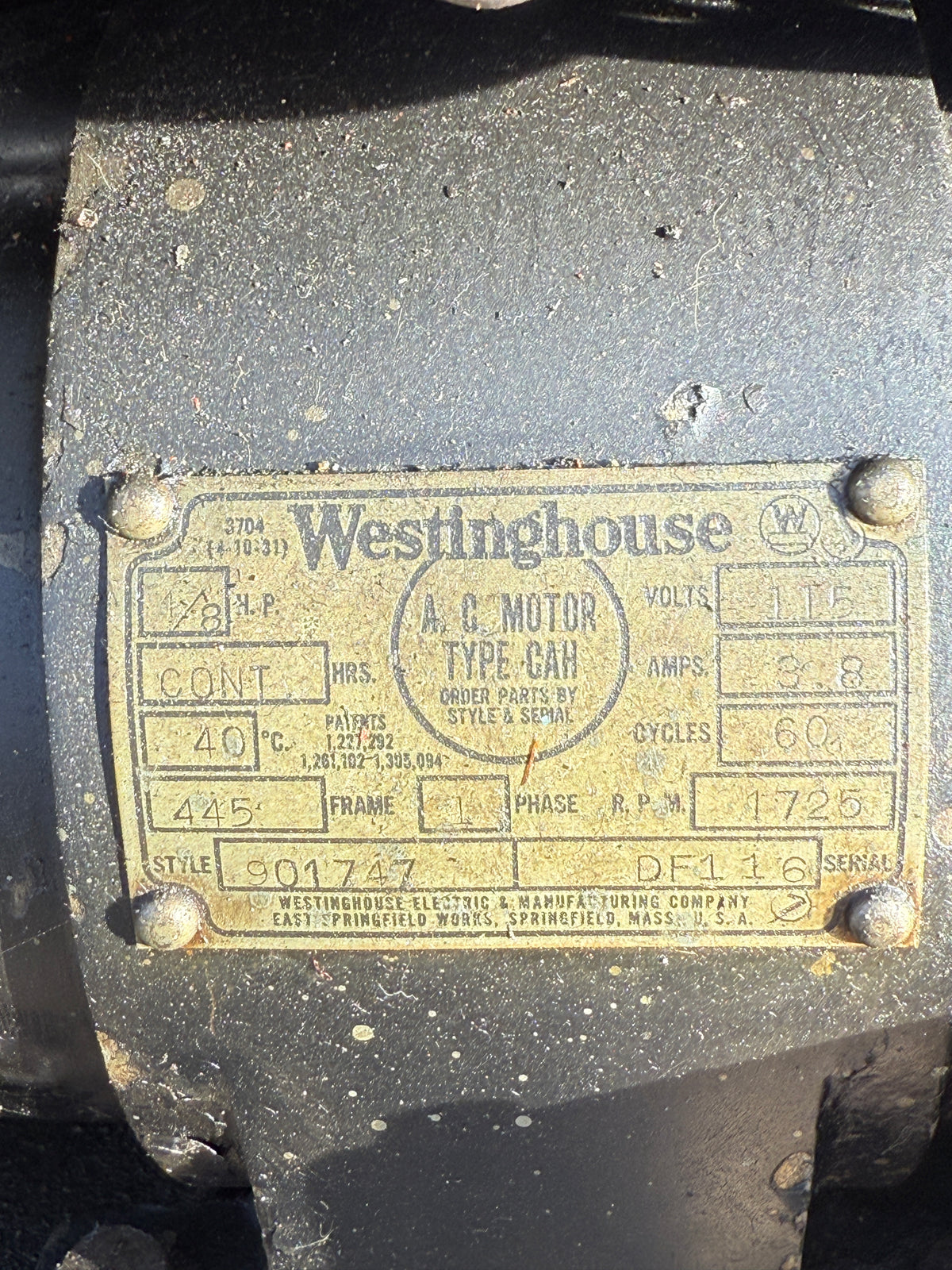 ACME JAN RCA Simplex 35mm Projector #2