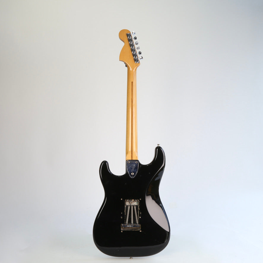 1975 Fender Stratocaster Black over Sunburst finish