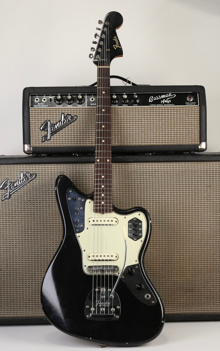 1962 Fender Jaguar Black Refin