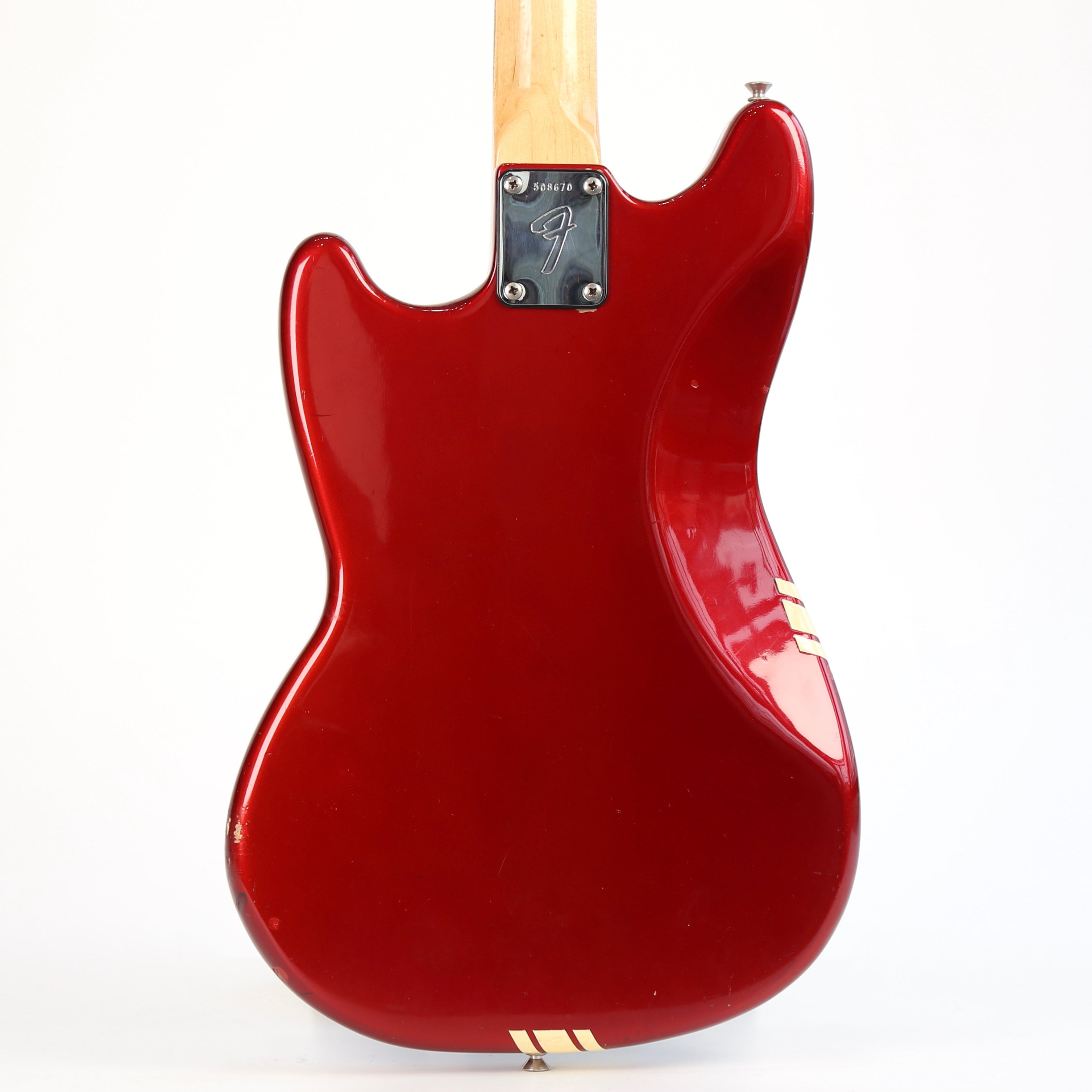 1974 Fender Mustang Competition Stripe - Black Book Guitars 1974 Fender Mustang Competition Stripe - Black Book Guitars