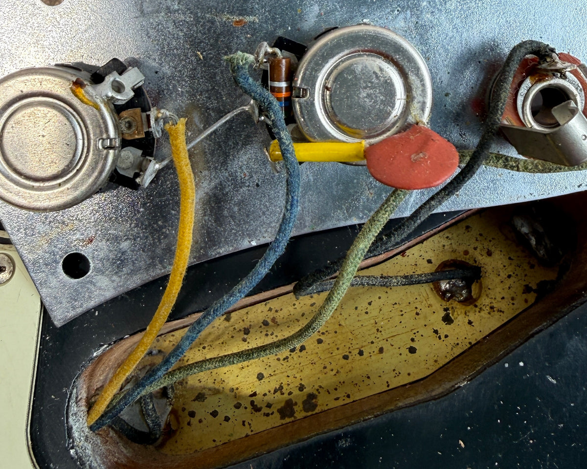 1962 Fender Jaguar Black Refin