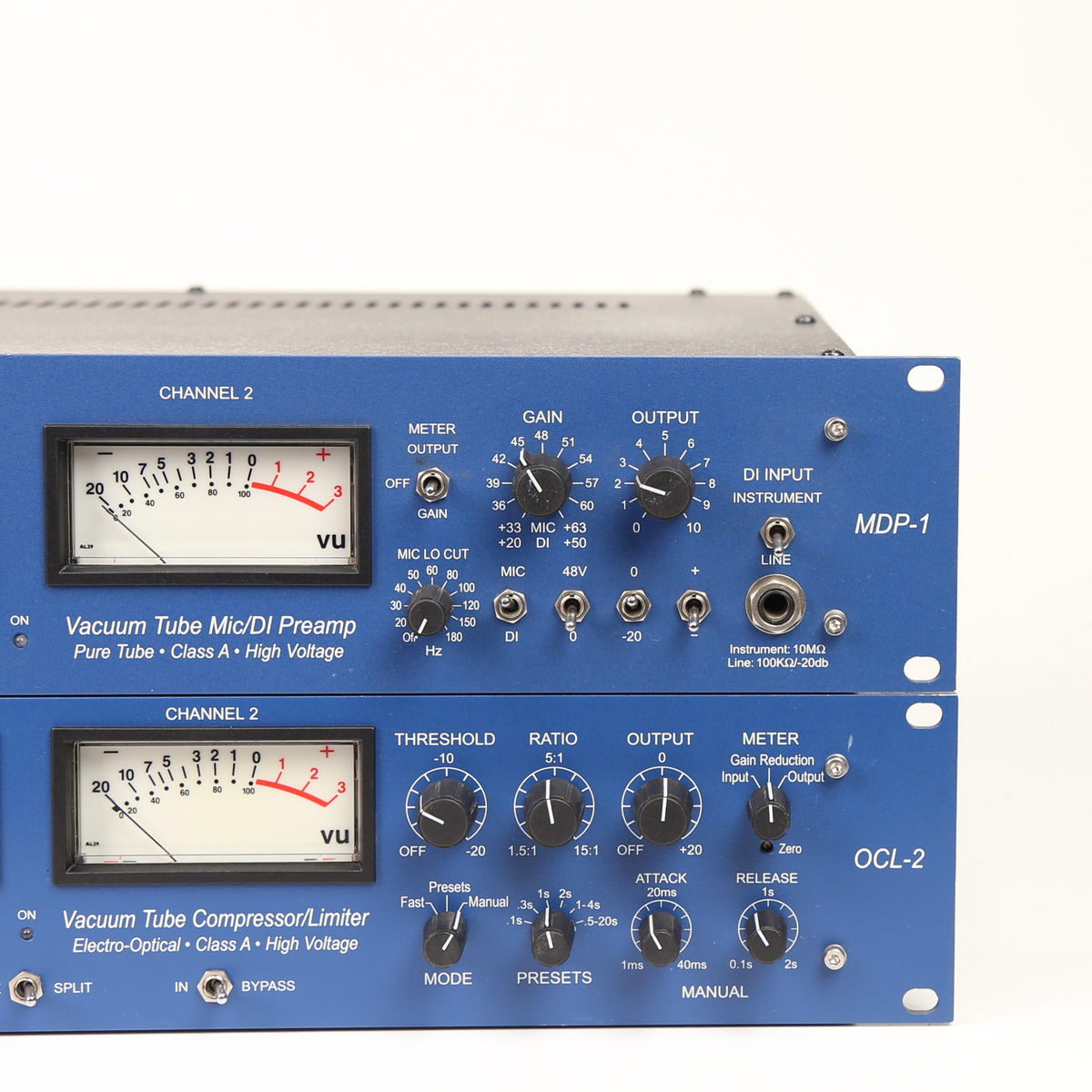 Pendulum Audio MDP-1 Mic Pre OCL-2 Tube Electro-Optical Compressor
