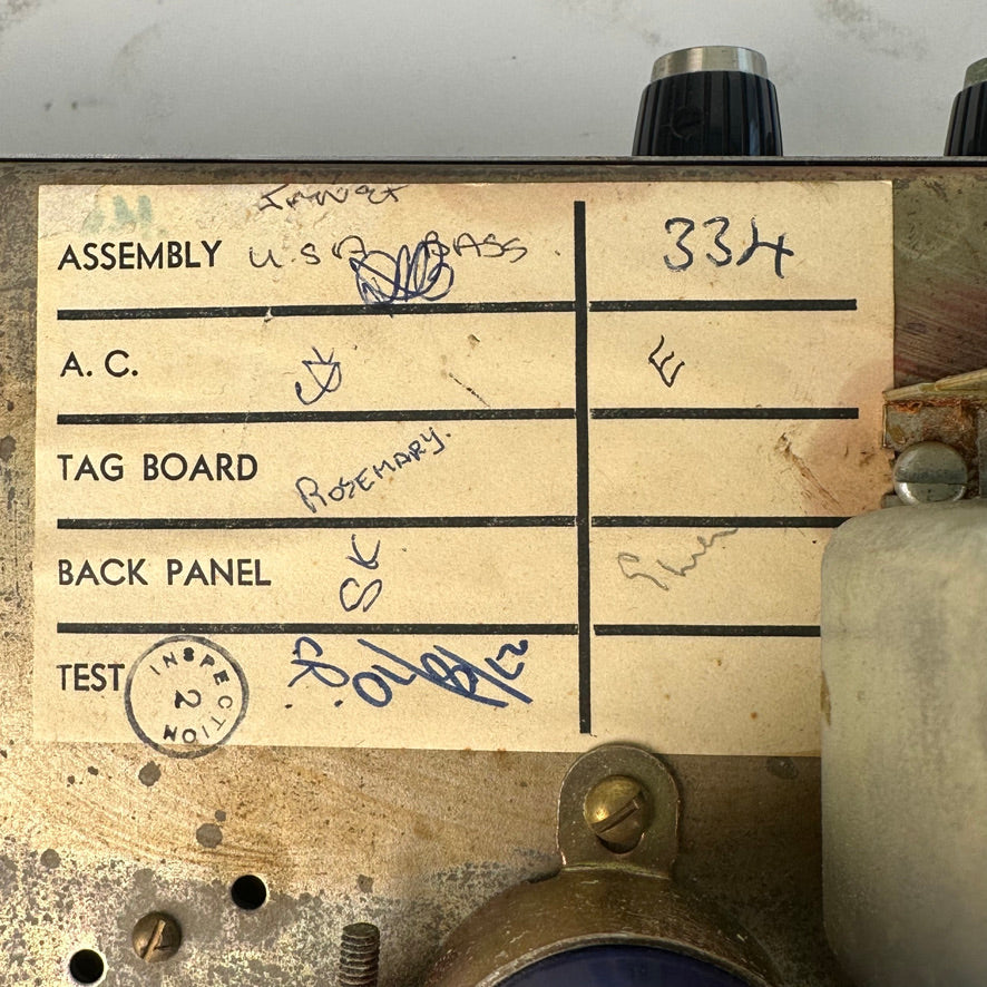 1970 Marshall Super Lead Bass