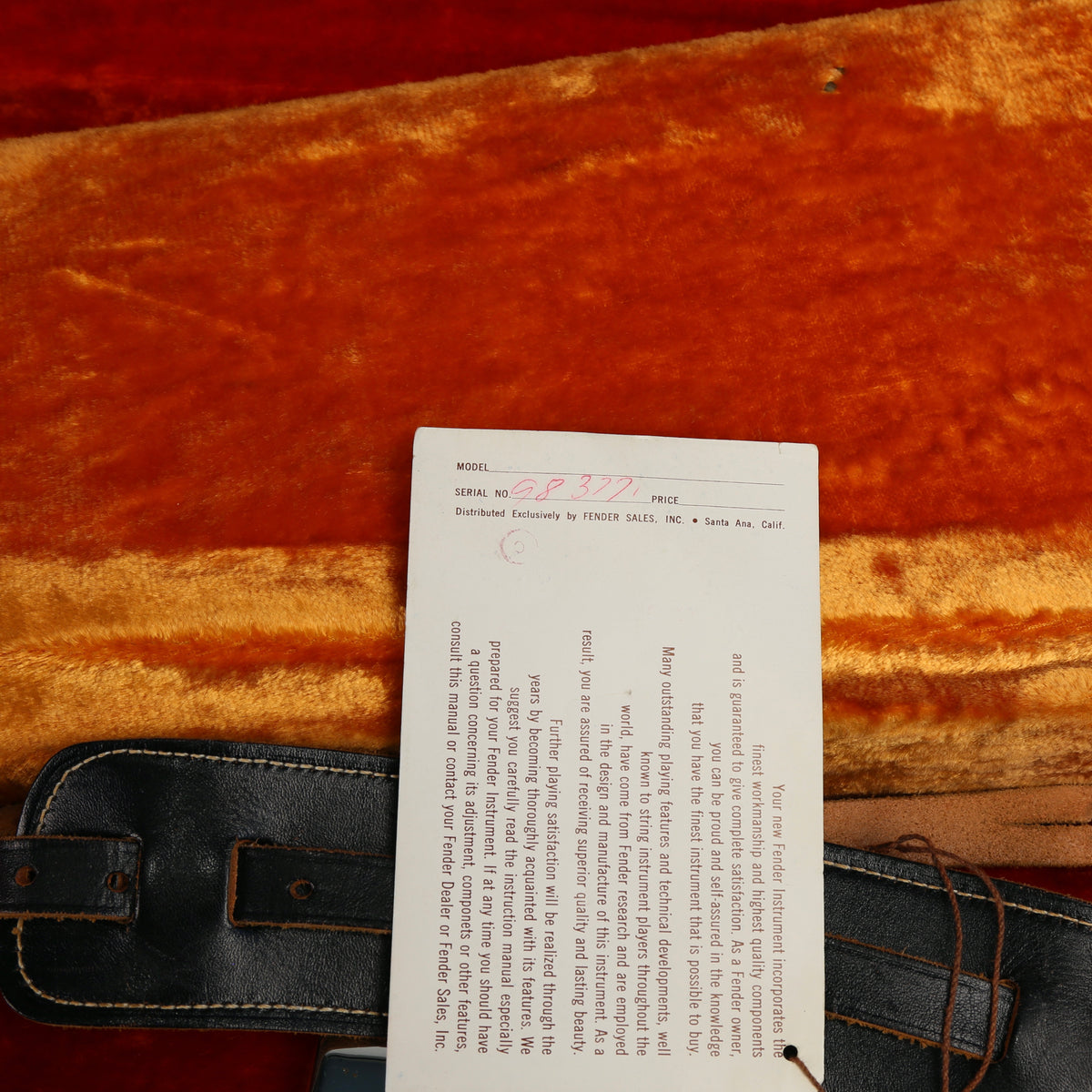 1963 Fender Stratocaster Lefty