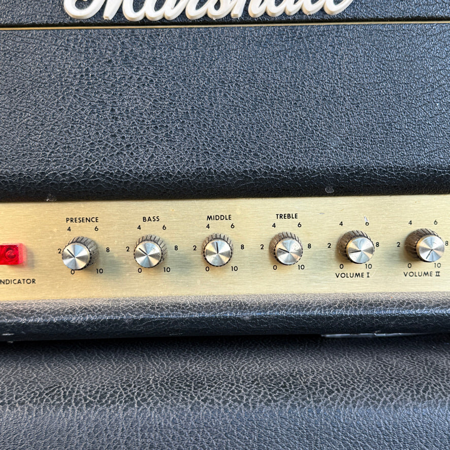 1973 Marshall 50w Lead half stack