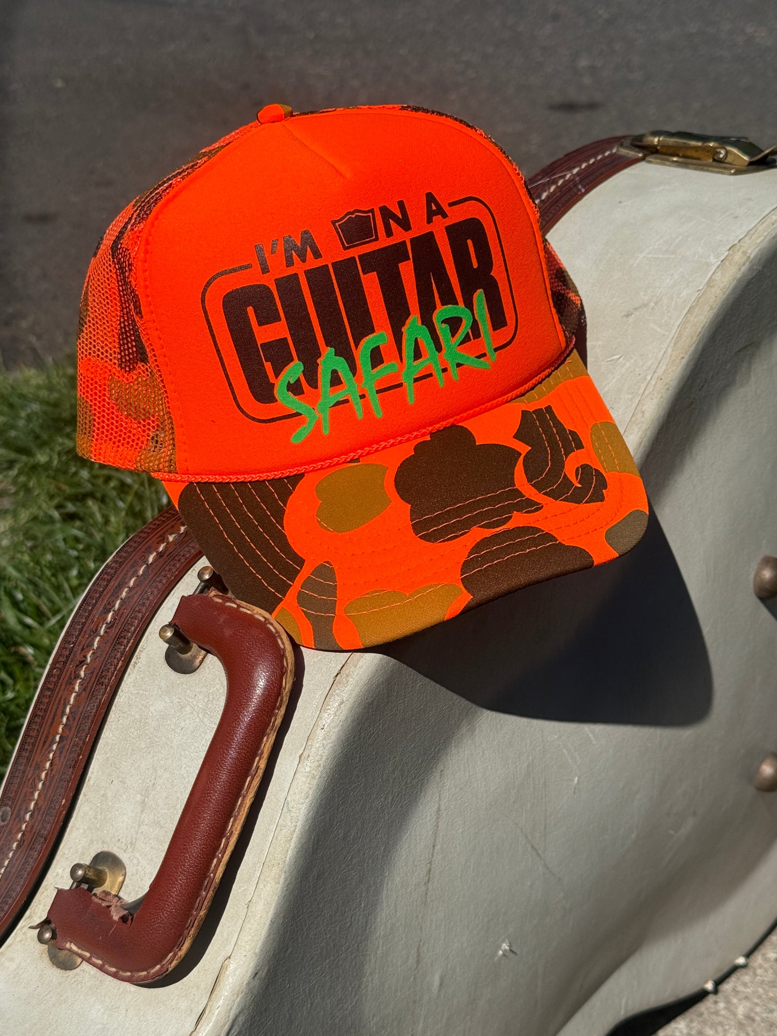 Guitar Safari Hat ( I'm on a)