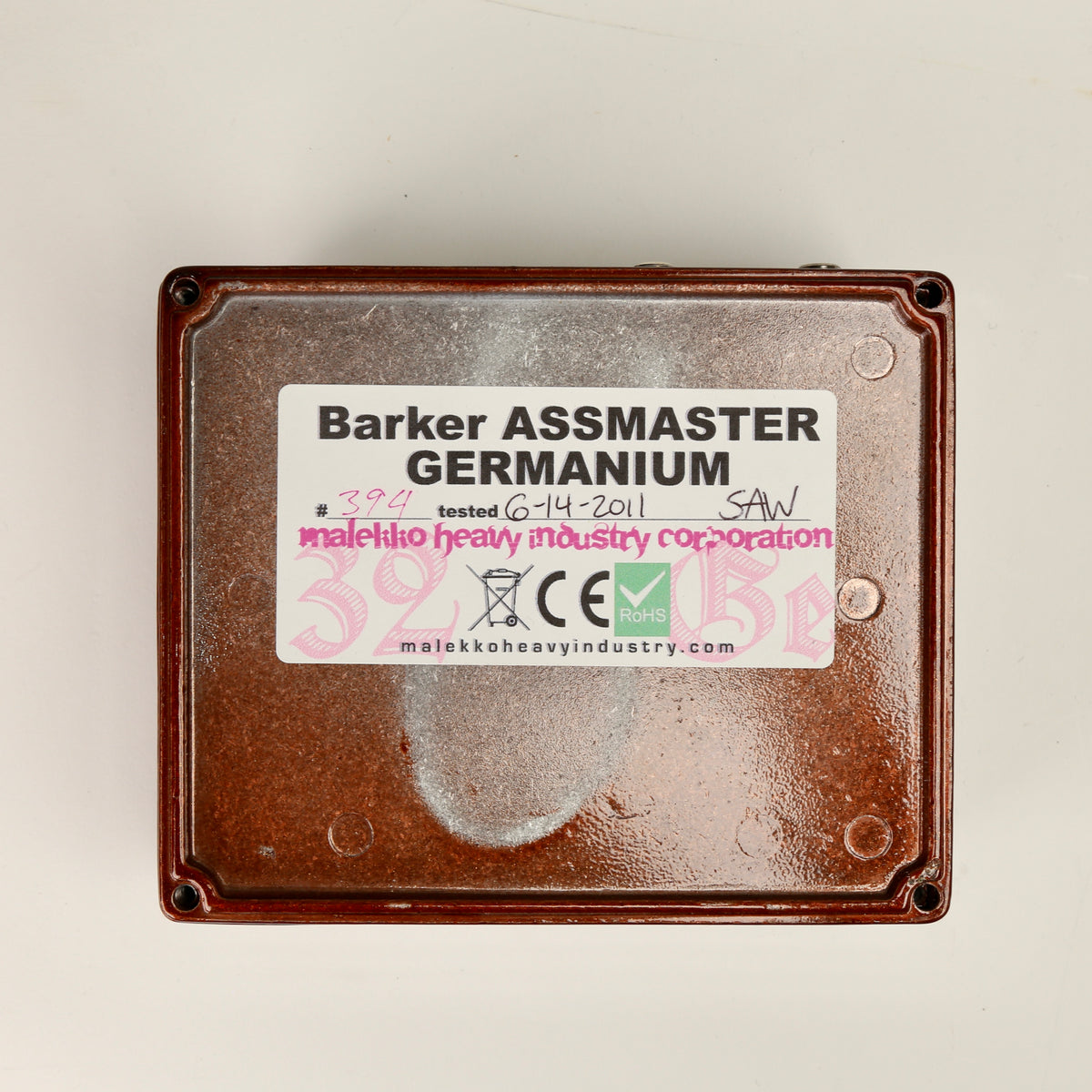 2011 Malekko Barker B:assmaster Germanium #394