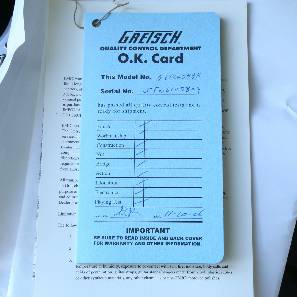 2006 Gretsch Brian Setzer Hot Rod