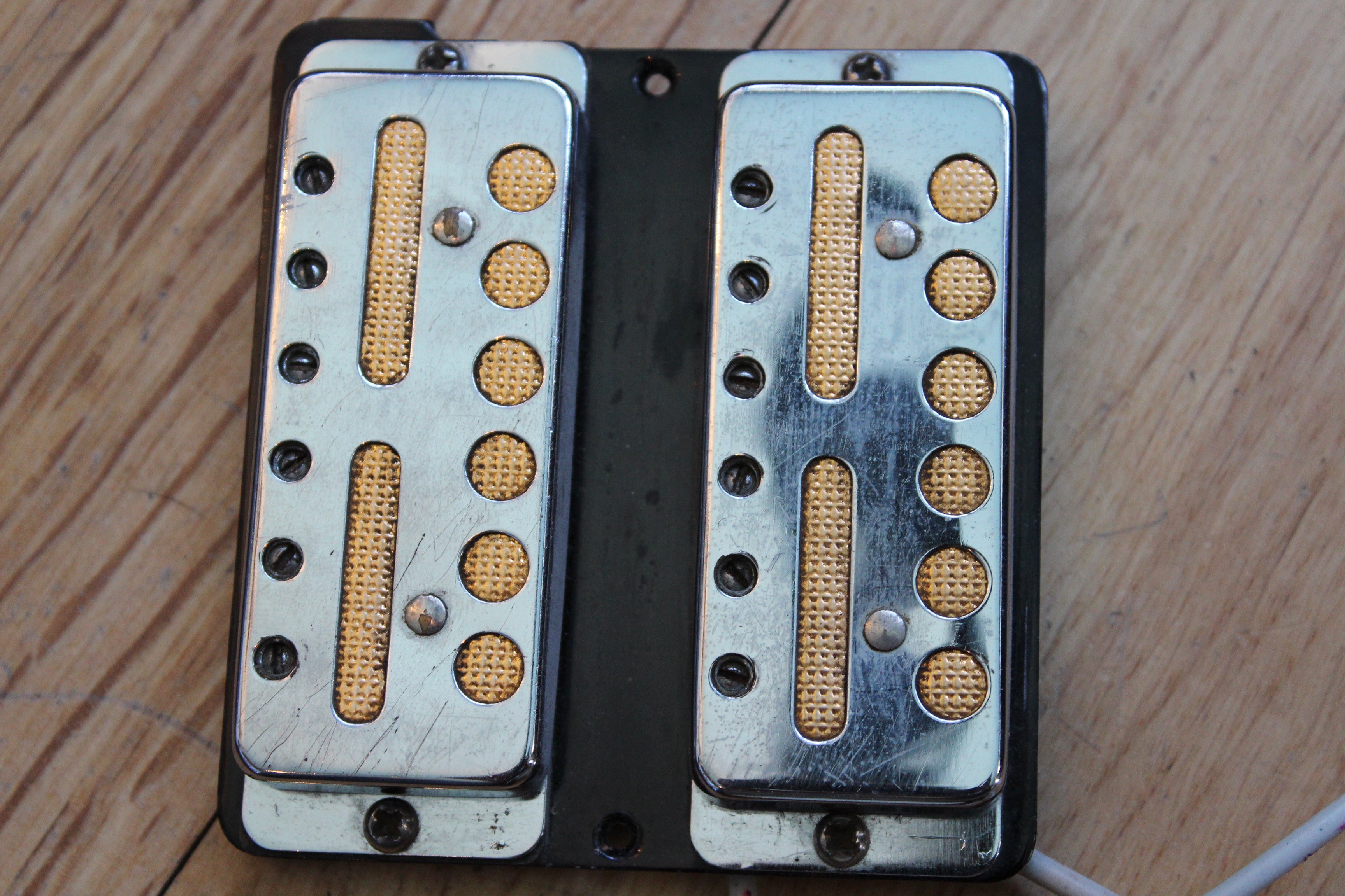 Gold Foil Pickup Quad Black Book Guitars