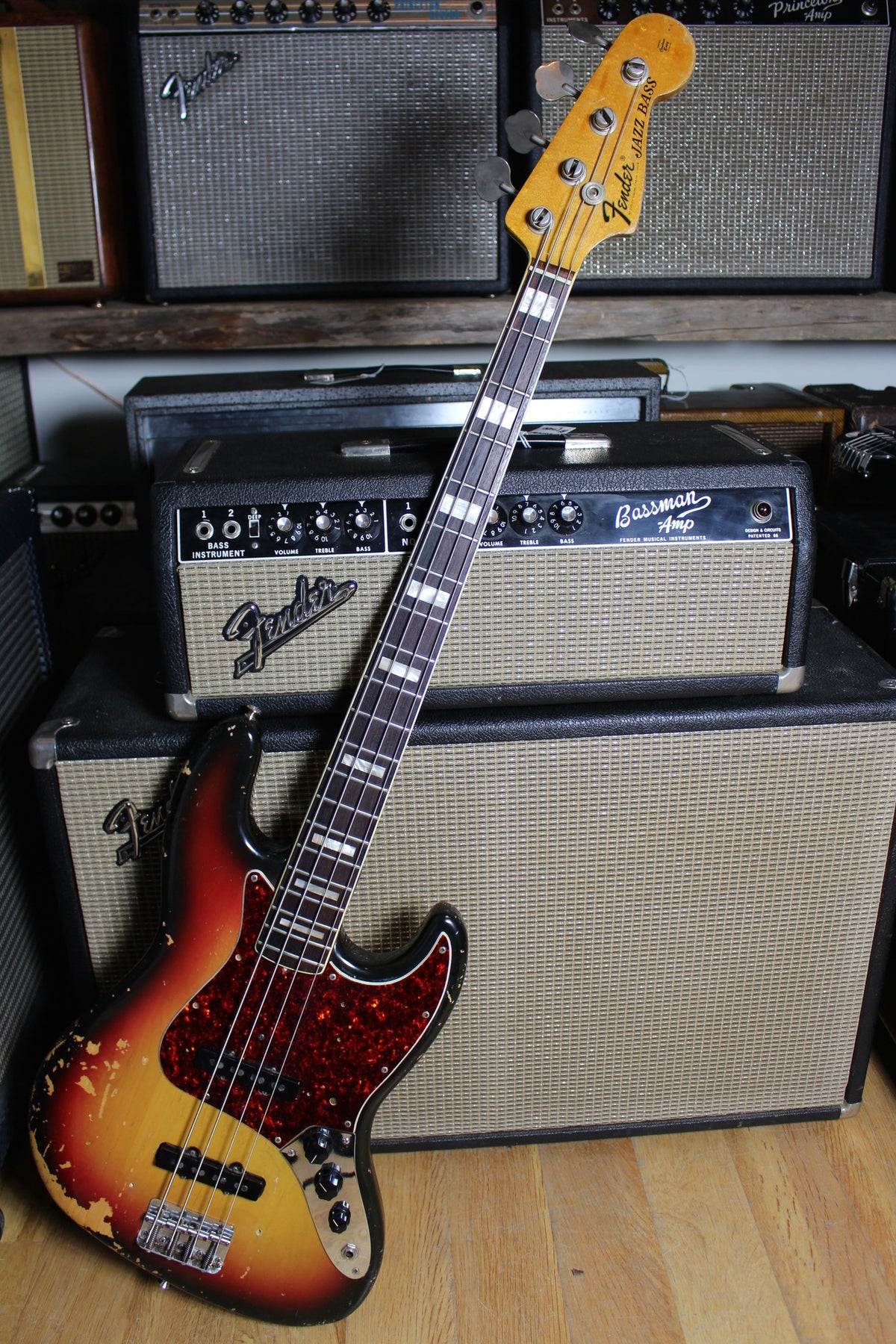 1974 Fender Jazz  Bass - Vintage Guitars