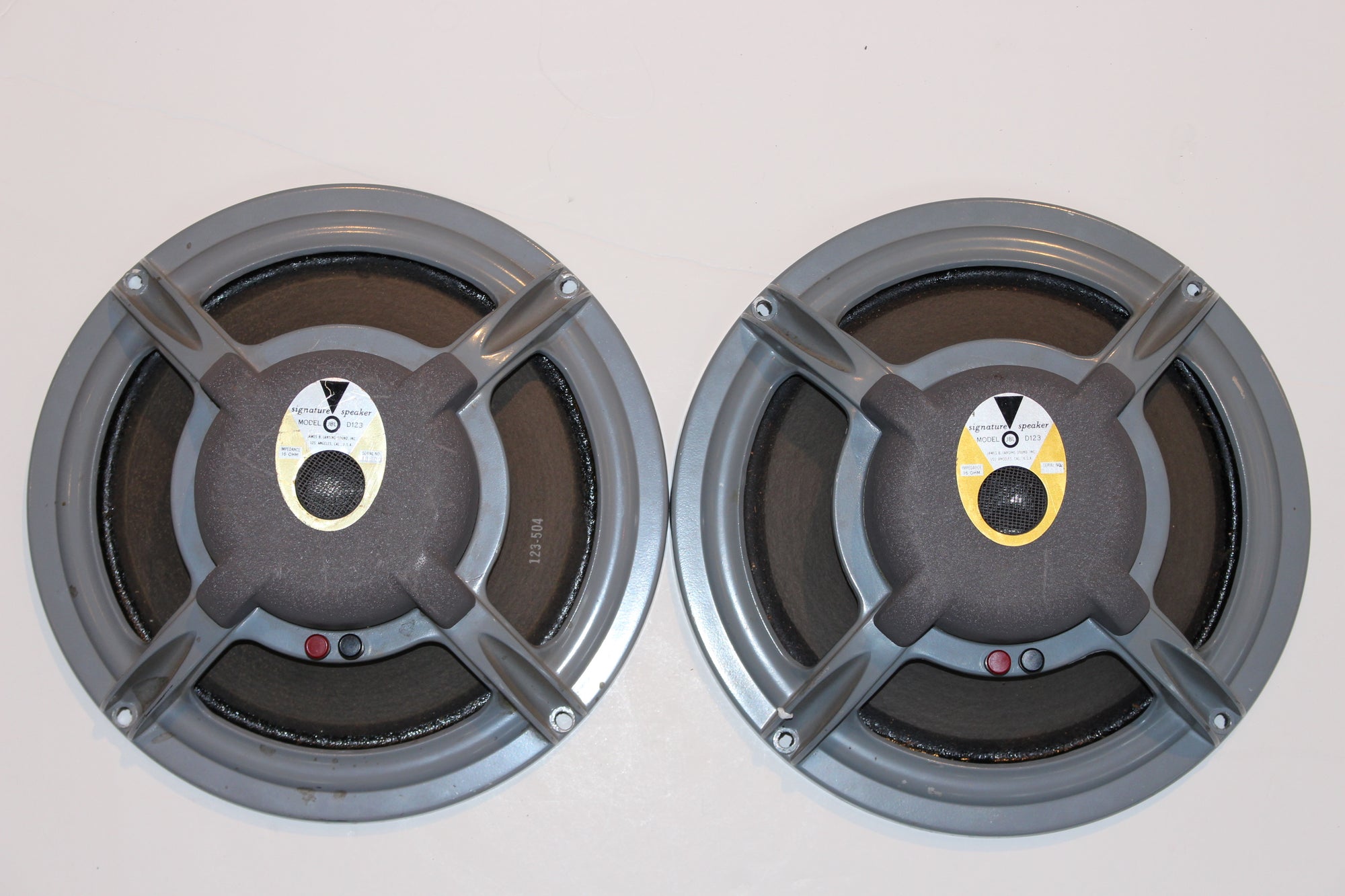 JBL D123 Speaker Pair - Vintage Guitars