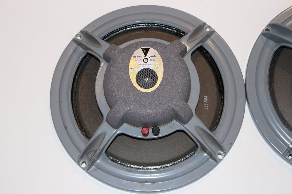 JBL D123 Speaker Pair - Vintage Guitars