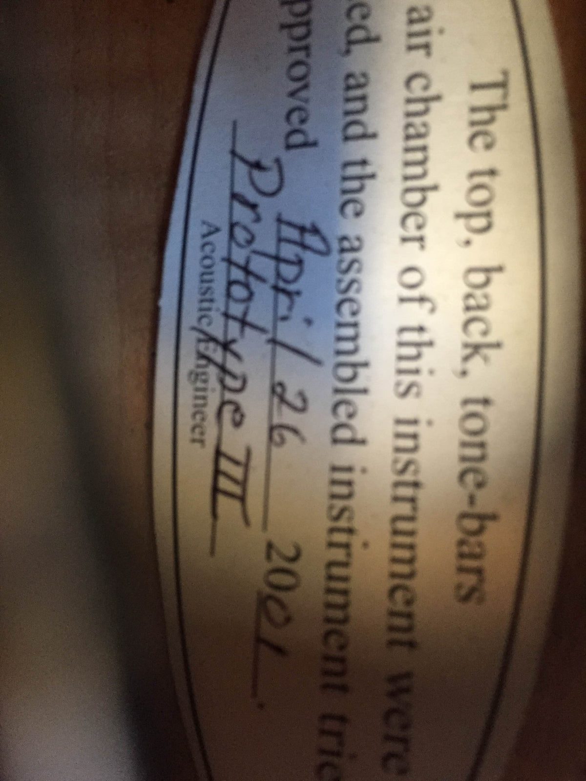 Gibson Master Model F-5 Mandolin Prototype. #003 - Vintage Guitars