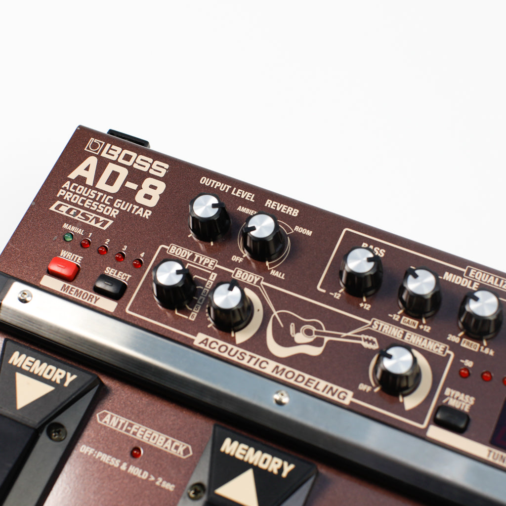 boss acoustic guitar pedal Boss AD-8 Acoustic Guitar Processor