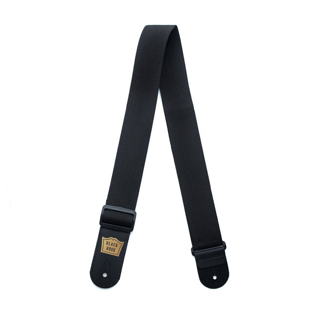 Black Book Guitar Strap (Black) - Vintage Guitars