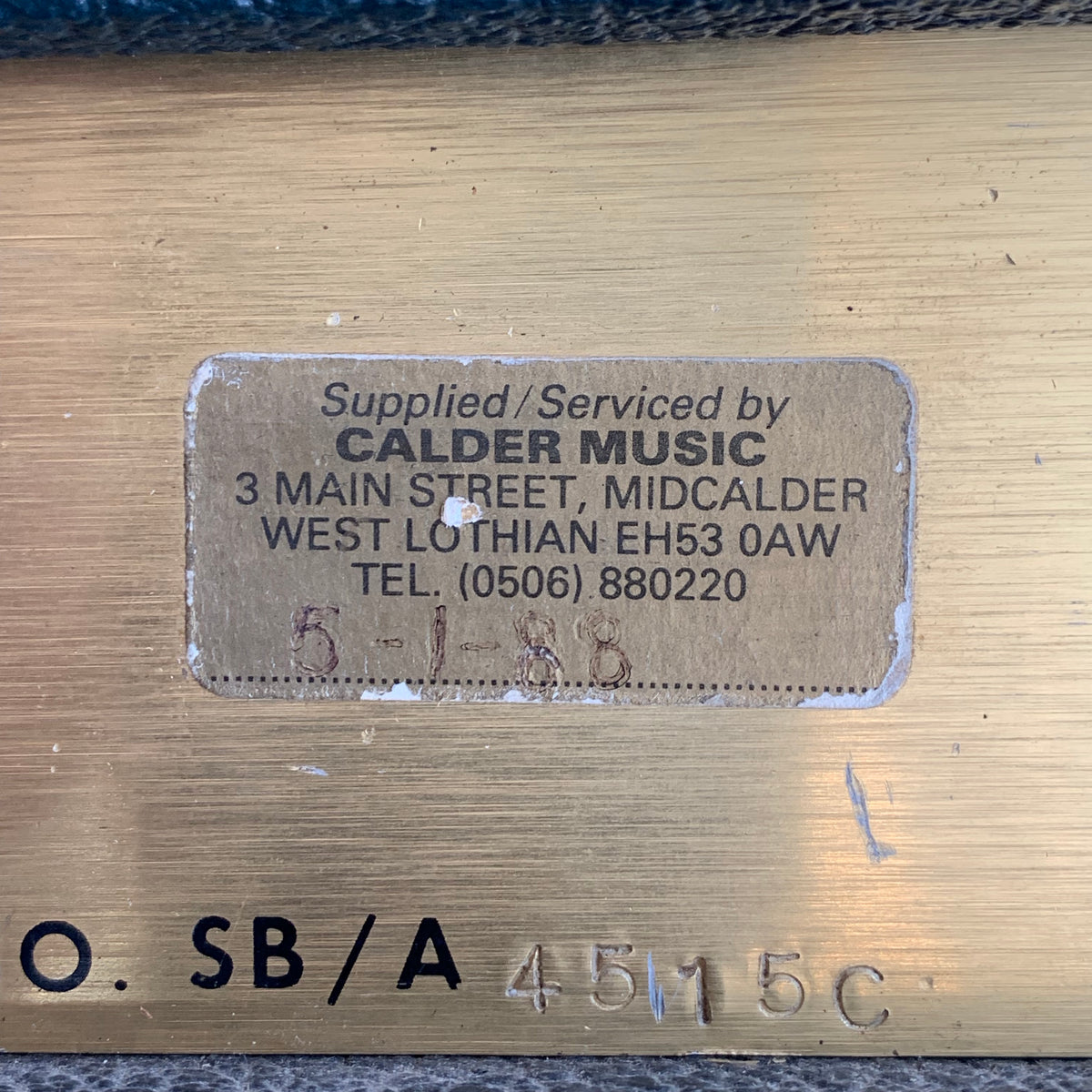 1971 Marshall Super Bass