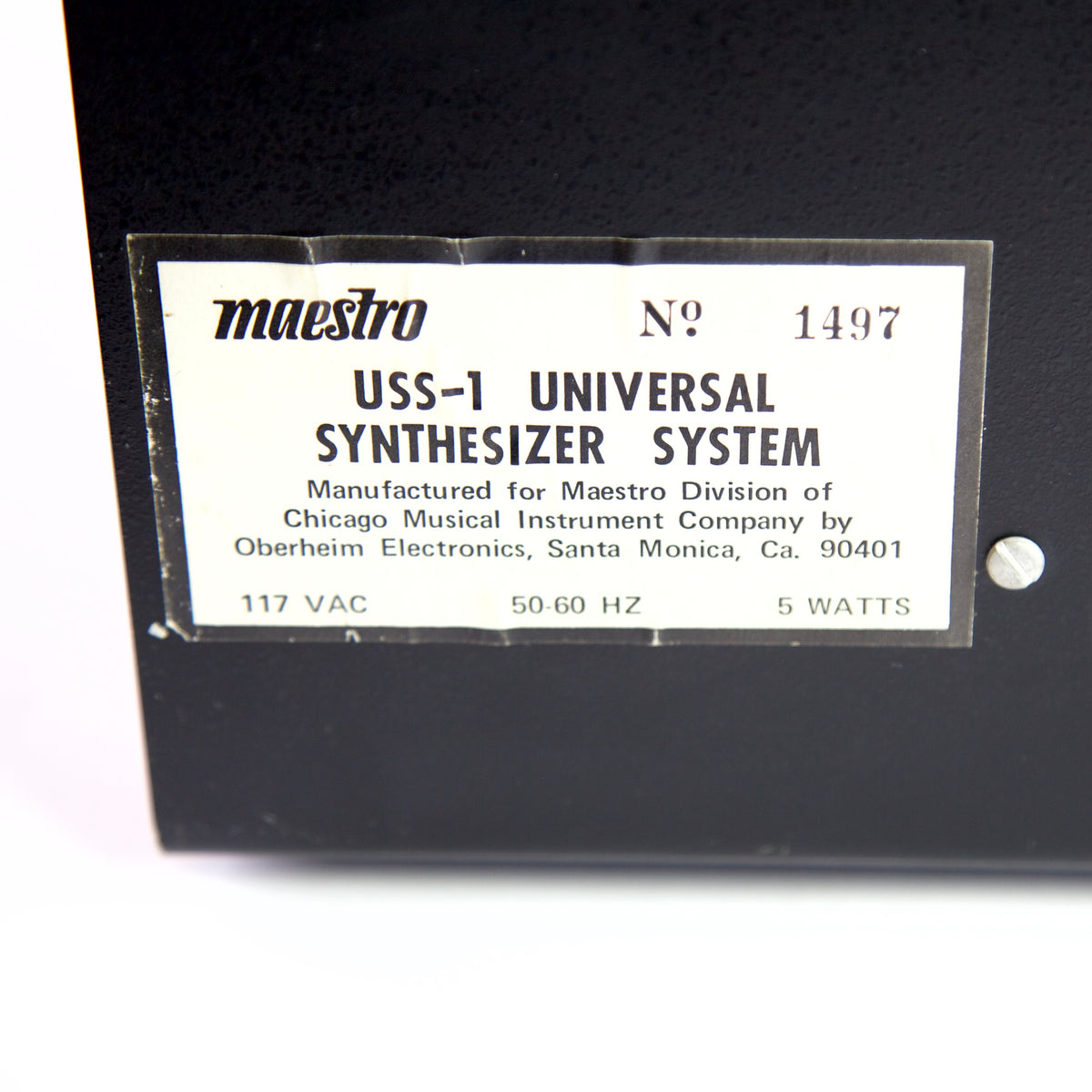 Maestro USS-1 Universal Synthesizer