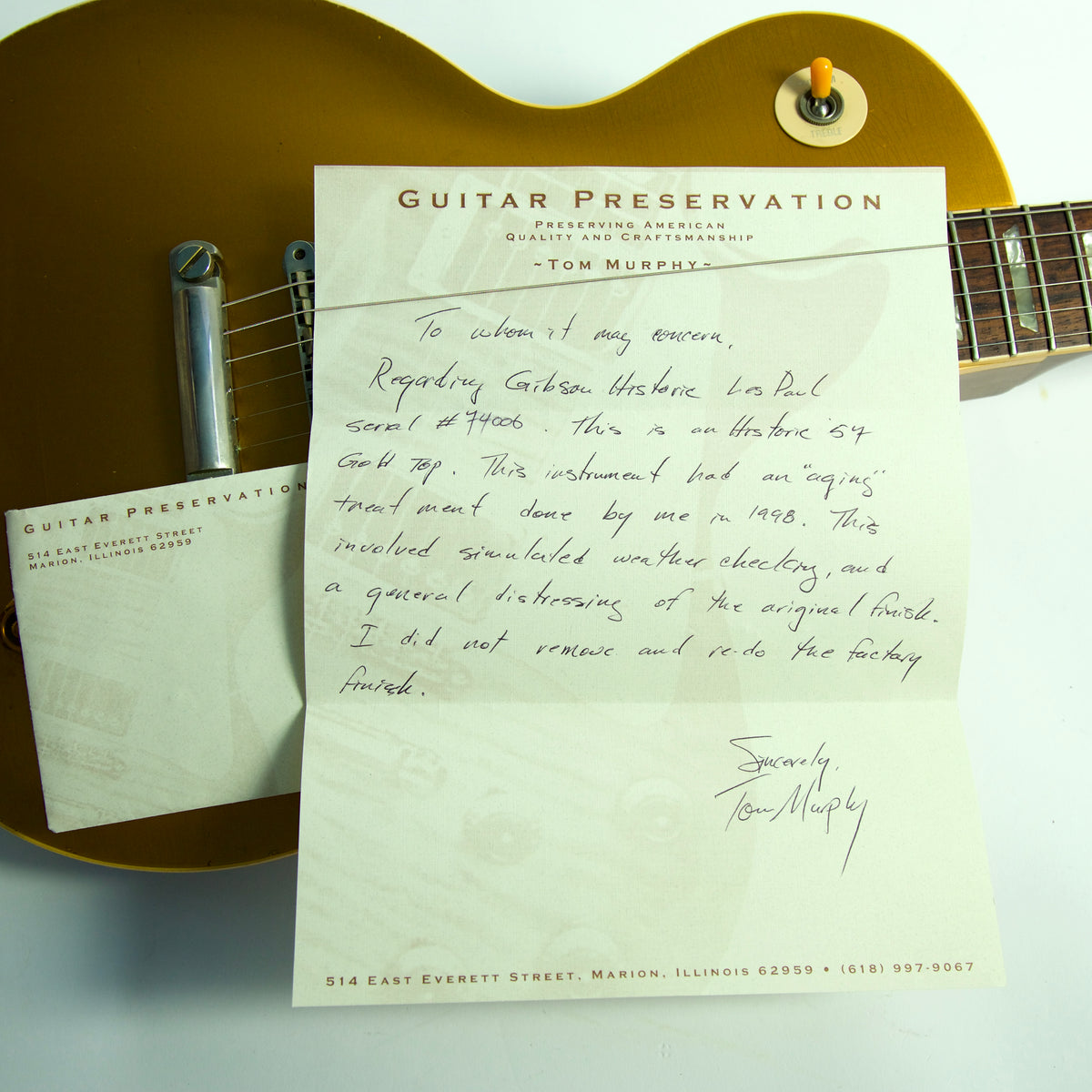 1994 Gibson Les Paul Historic Tom Murphy